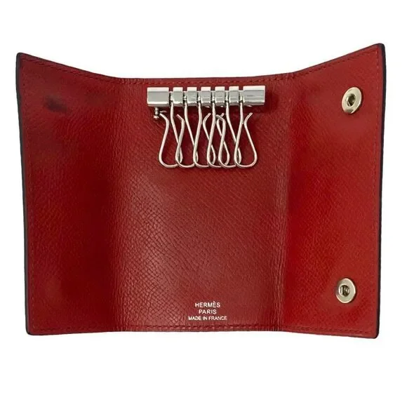 Hermes Togo Leather 6 Ring Key Holder - Picture 4 of 5